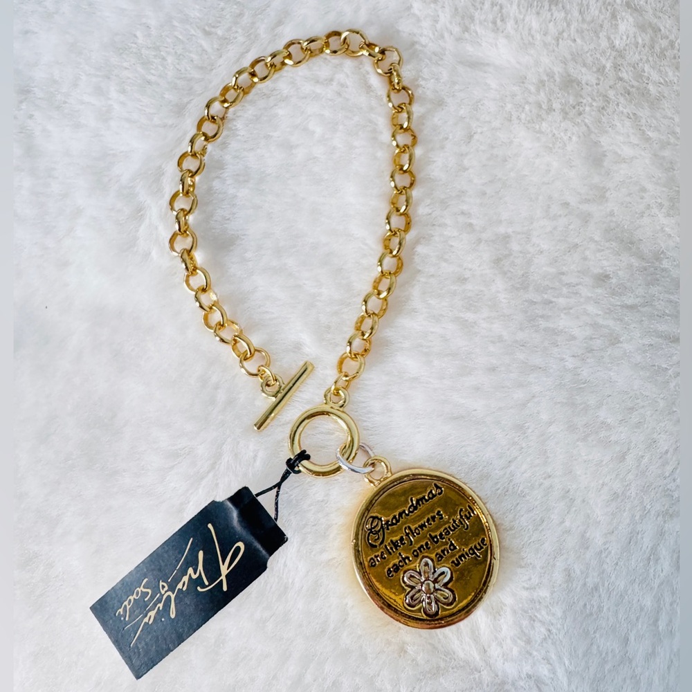 💃 Thalia Sodi Grandma Gold Chain Bracelet - NWT - Picture 4 of 5